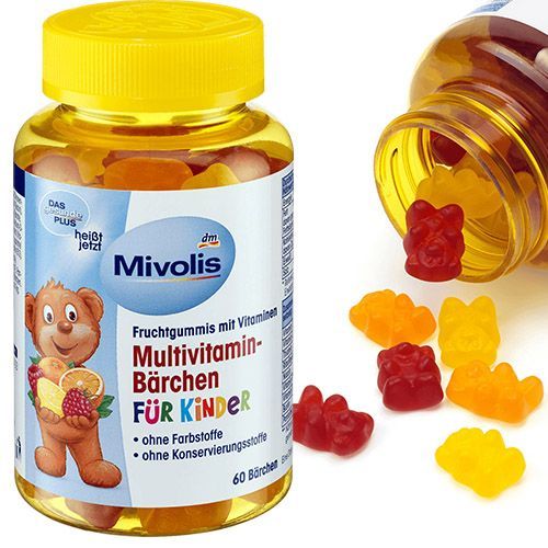 БАД комплекс для детей Mivolis Bärchen 60 шт