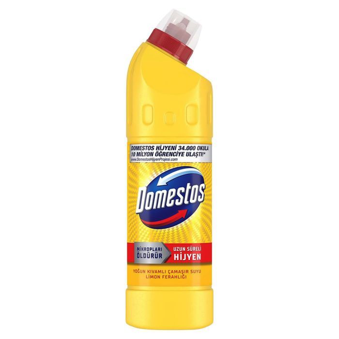 Гель для чистки унитазов Domestos с цитрусовым ароматом, объем 750 мл.