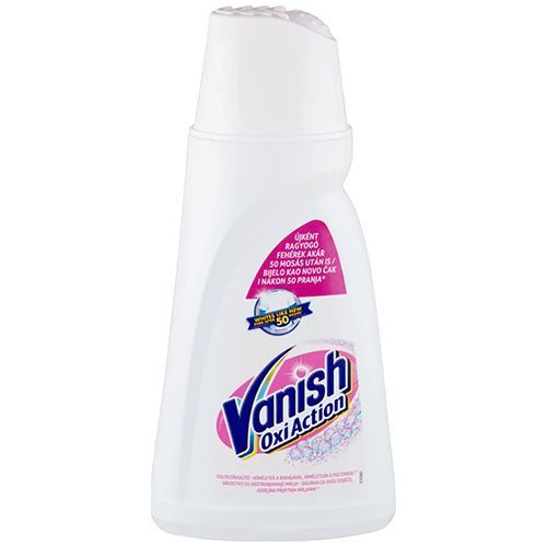 Плямовивідник для білих речей Vanish Oxi Action white 1000 мл