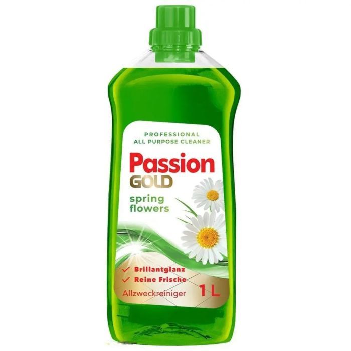 Жидкость для мытья полов универсальная Passion Gold весенние цветы 1 л